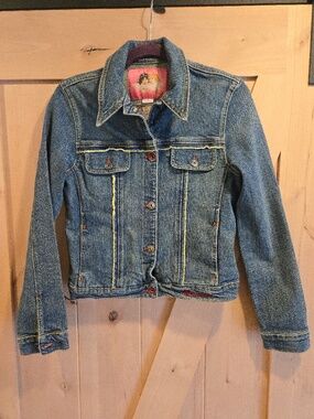 Vintage Fiorucci Denim Jacket, Size Medium, Y2K